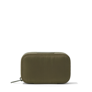 Frankie Jewelry Case in Dark Moss, Small