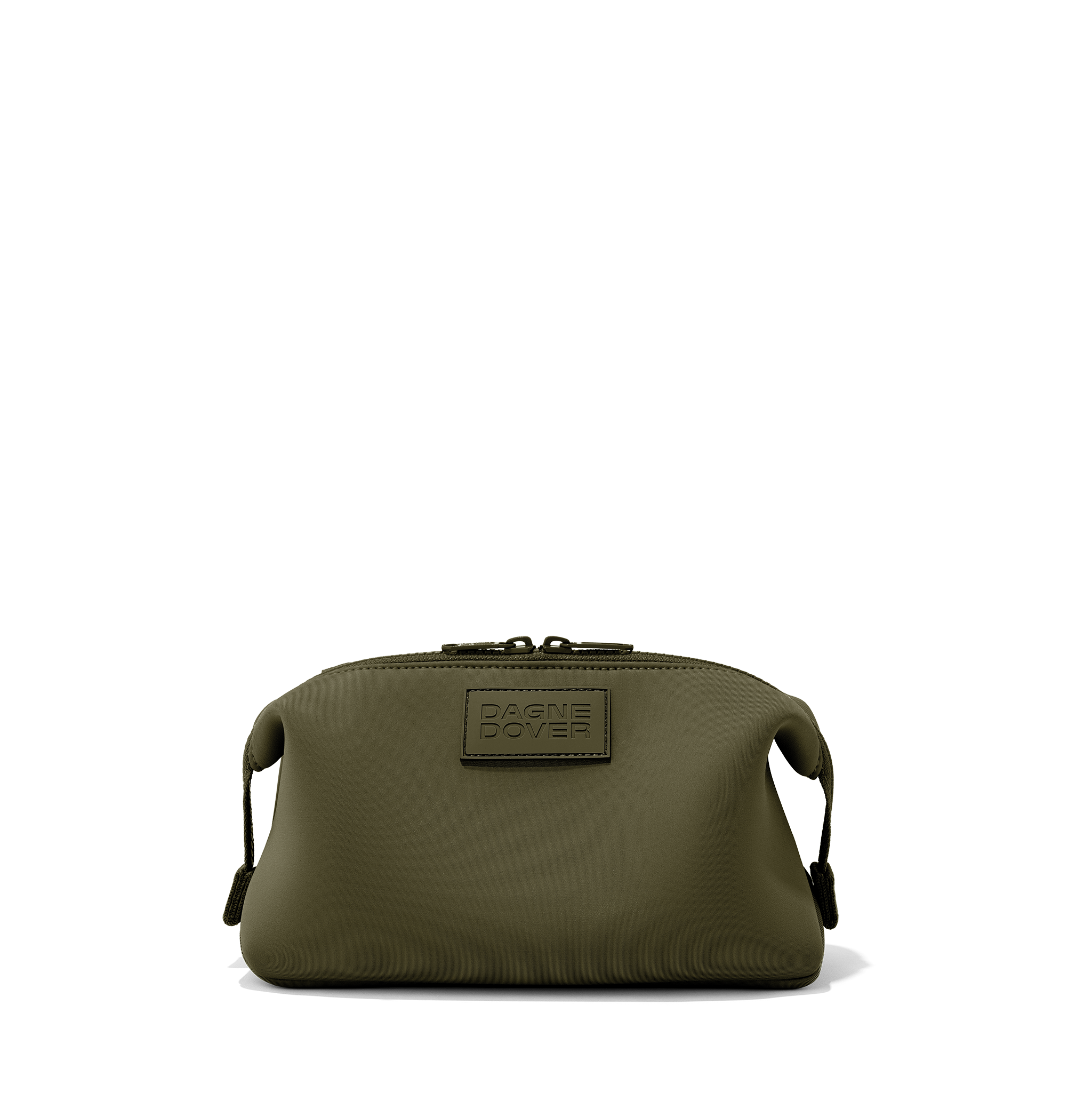 Hunter Toiletry Bag in Dark Moss, Large