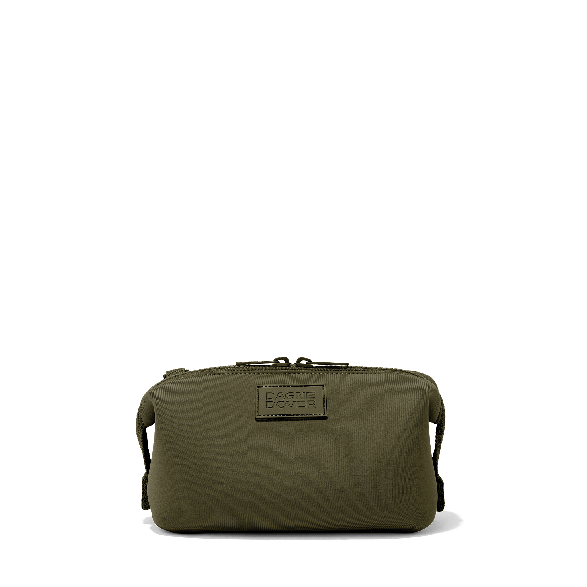 Hunter Toiletry Bag in Dark Moss, Small