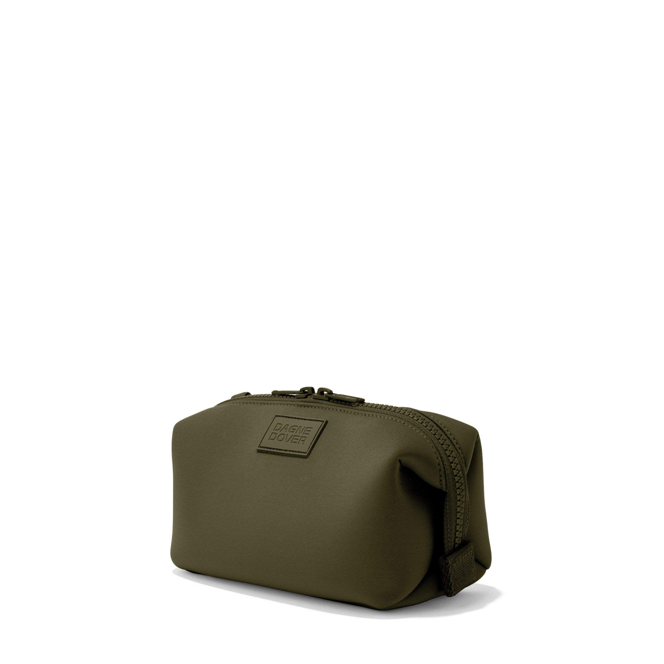 Hunter Toiletry Bag in Dark Moss, Small - Image 5