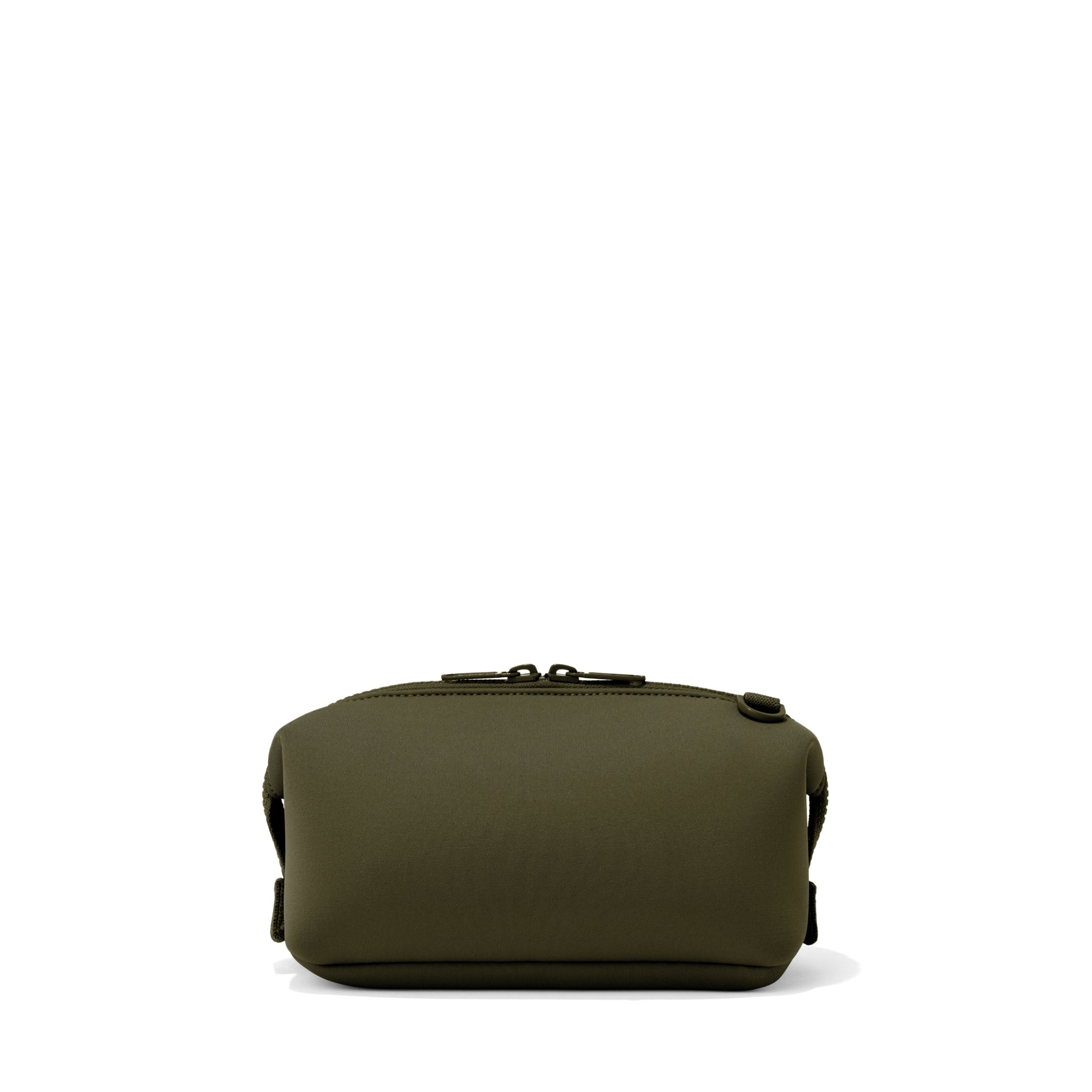 Hunter Toiletry Bag in Dark Moss, Small - Image 6