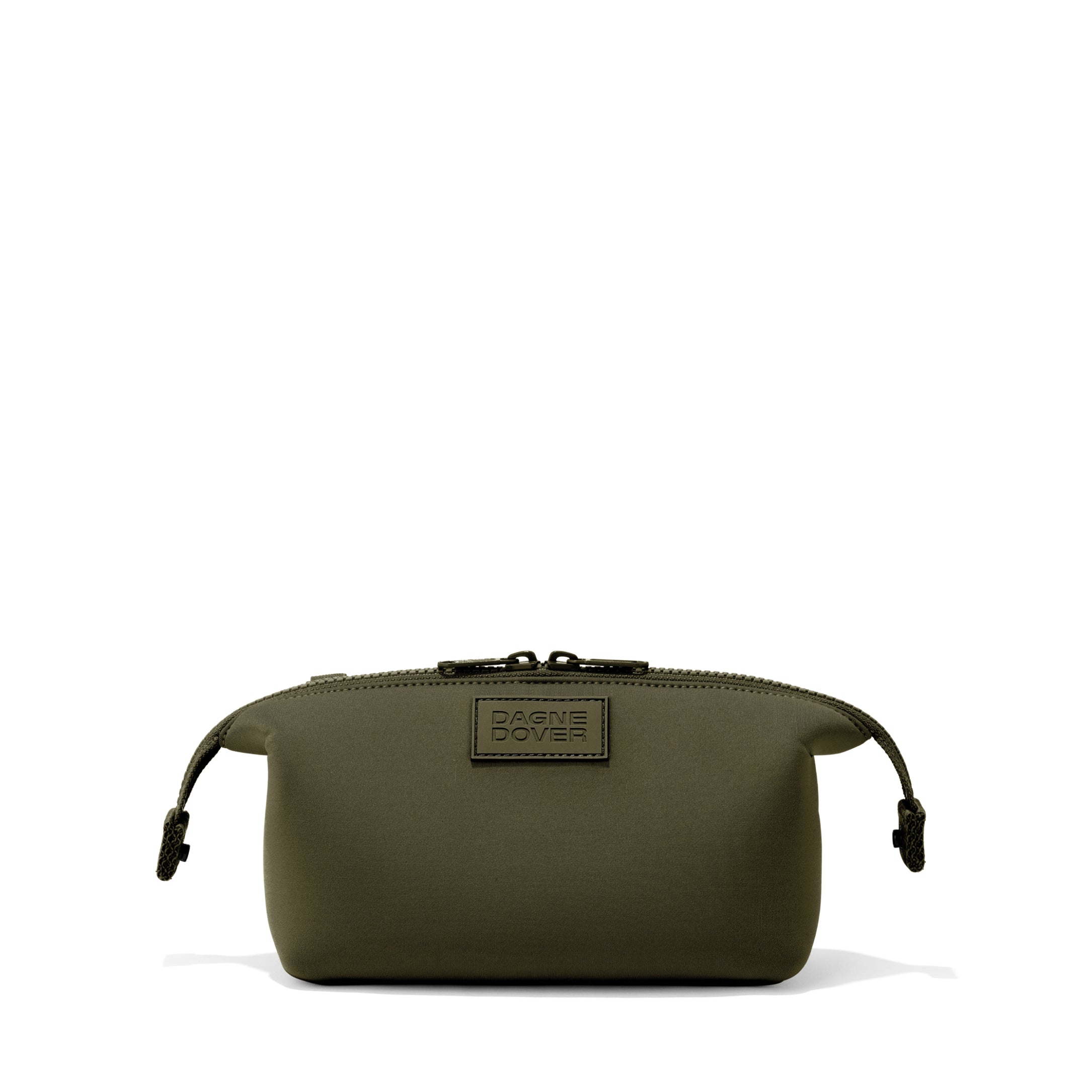 Hunter Toiletry Bag in Dark Moss, Small - Image 7