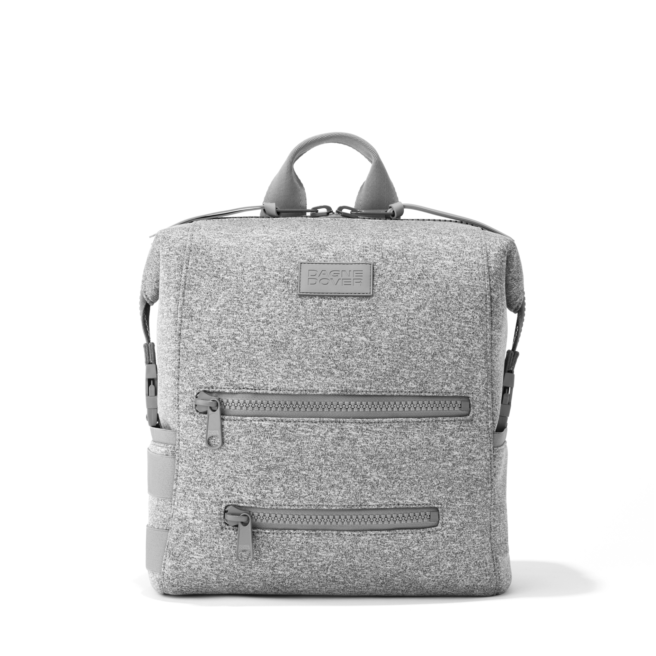Indi Diaper Backpack in Heather Grey, Medium
