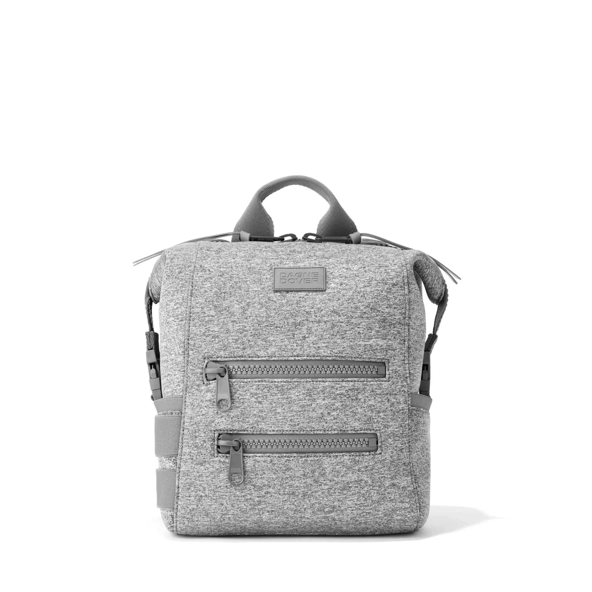Indi Diaper Backpack in Heather Grey, Small