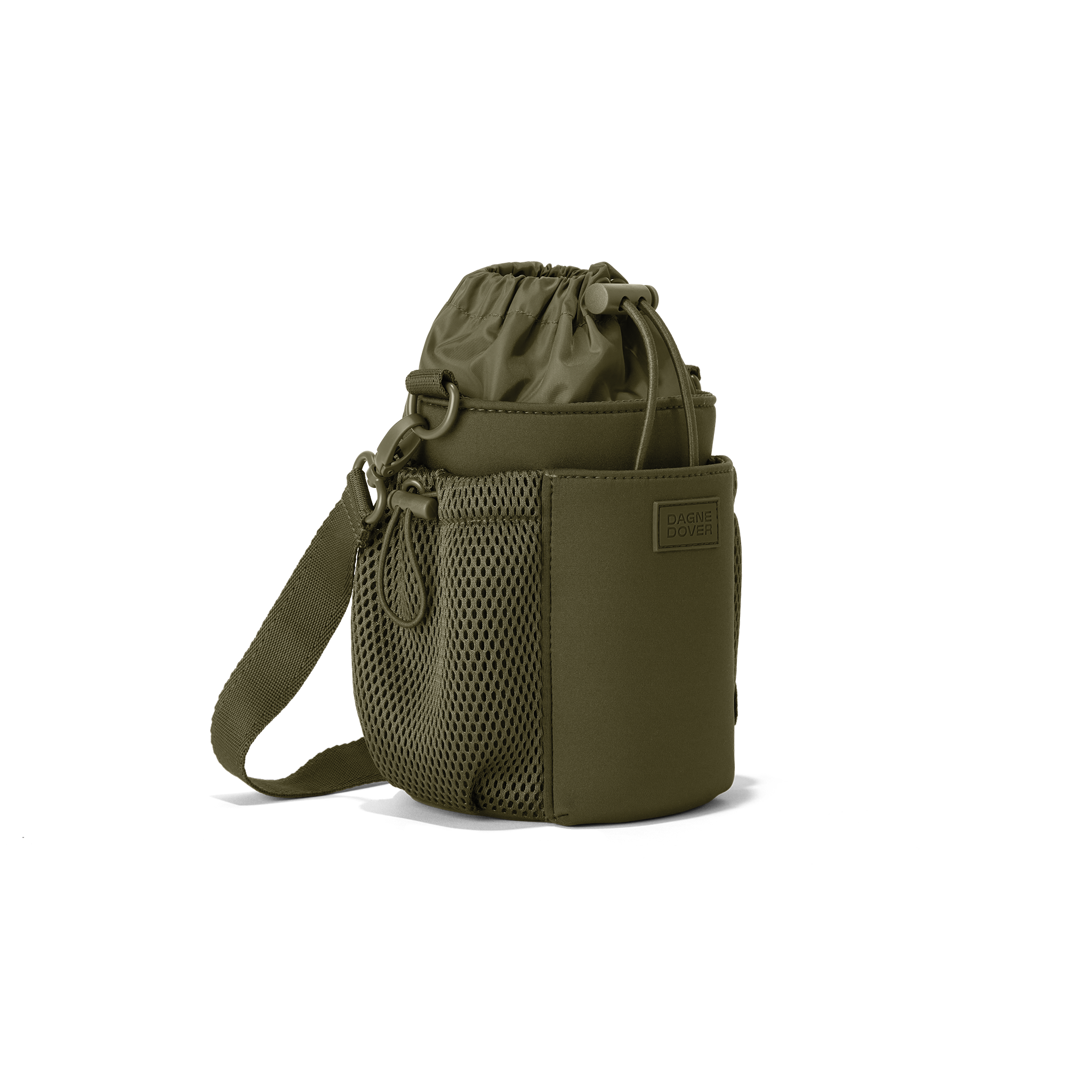 Sloan Water Bottle Sling in Dark Moss - Image 4