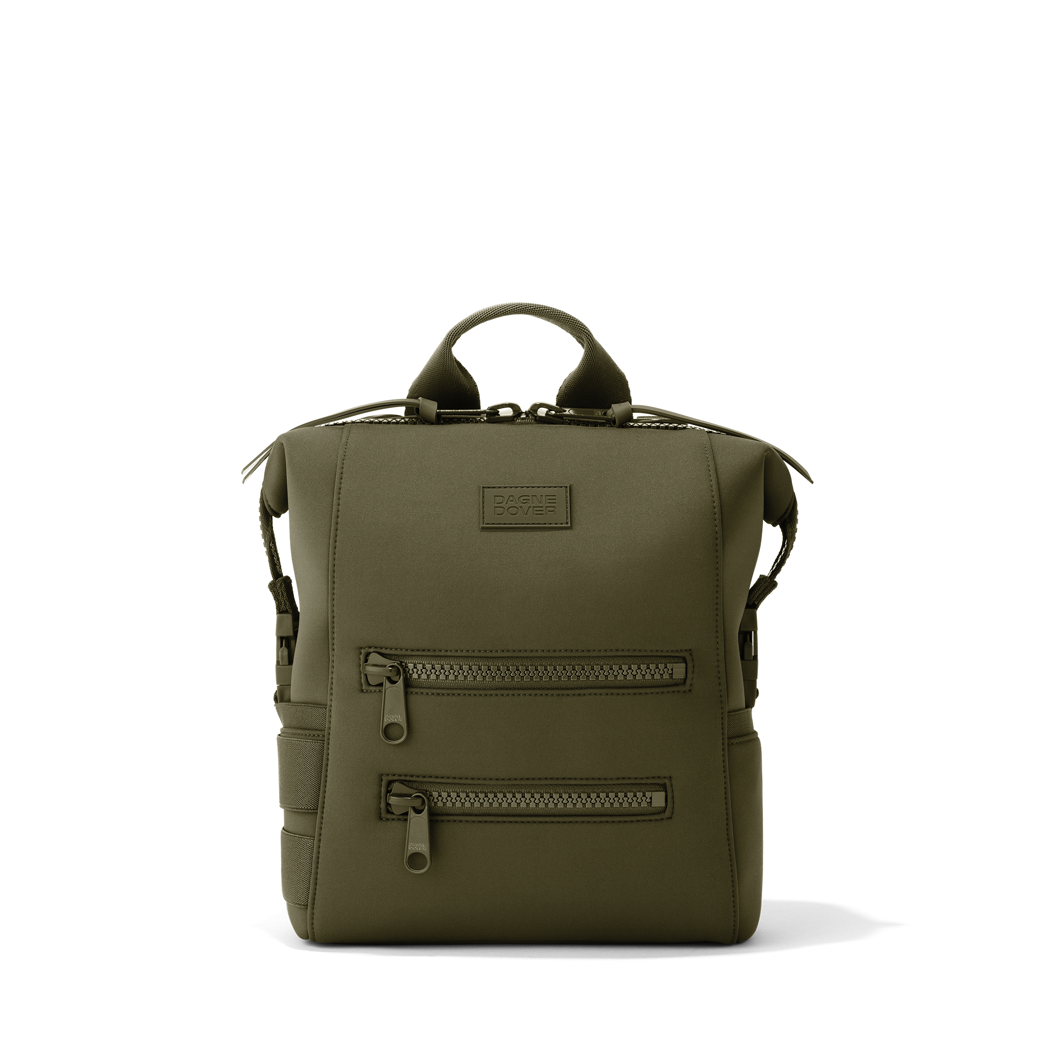 Indi Diaper Backpack in Dark Moss, Small