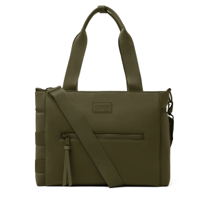 Wade Diaper Tote in Dark Moss