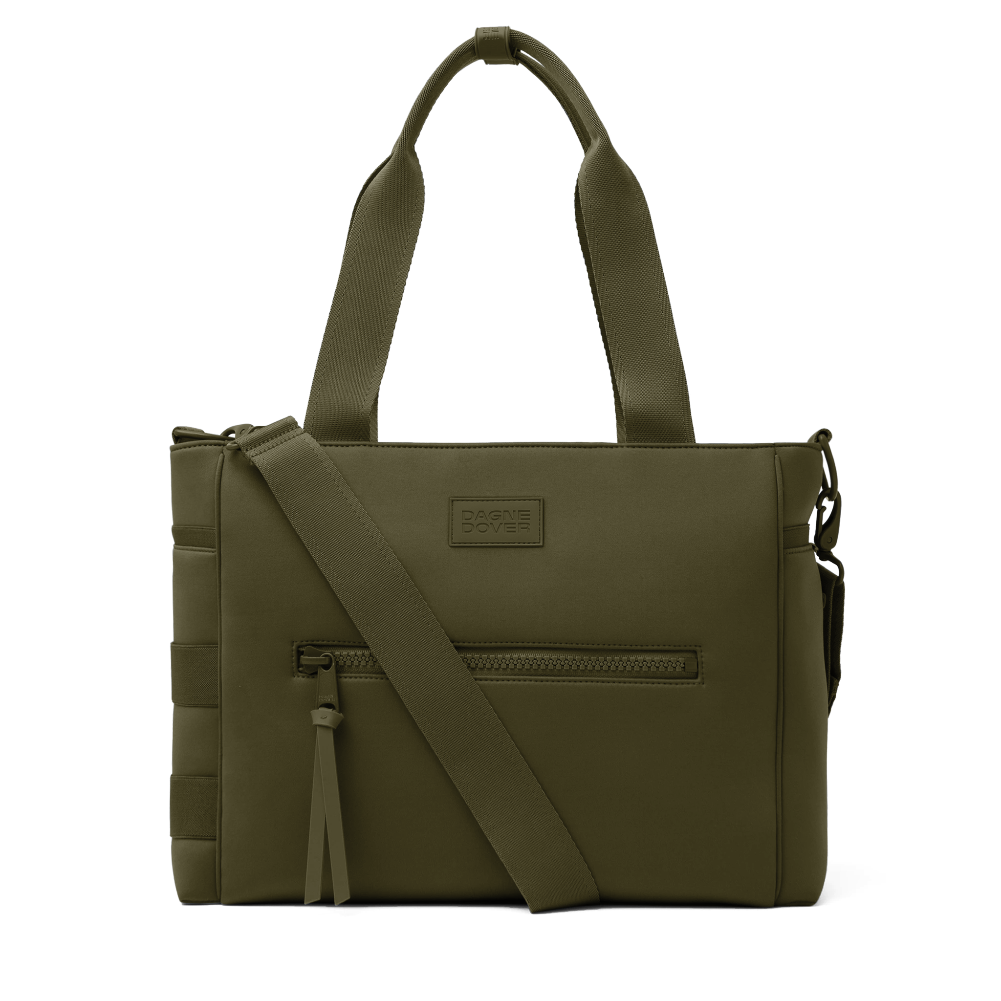 Wade Diaper Tote in Dark Moss