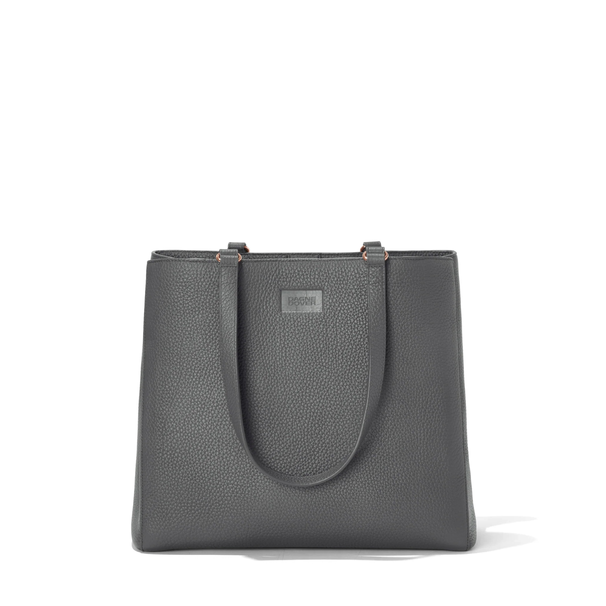 Allyn Tote in Graphite, Large - Image 4