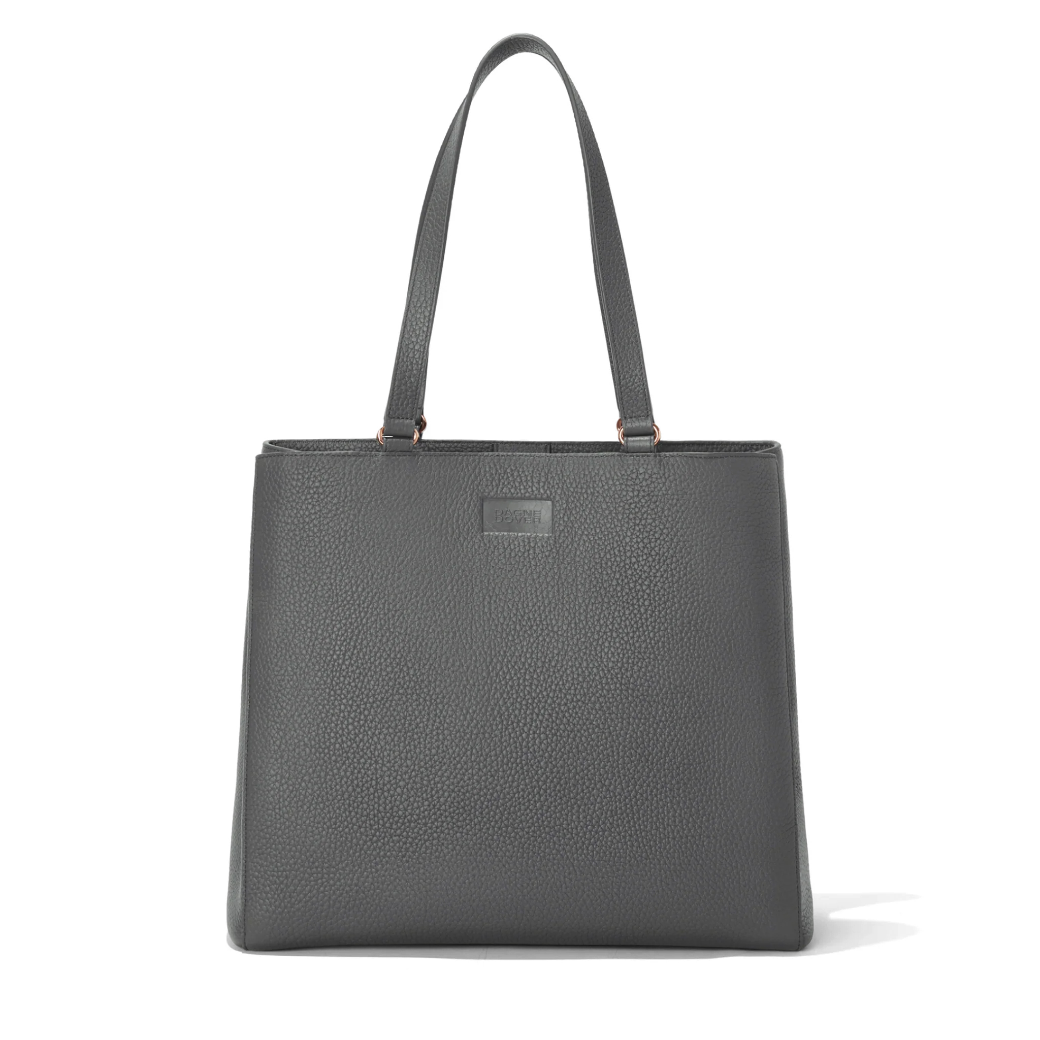 Allyn Tote in Graphite, Large