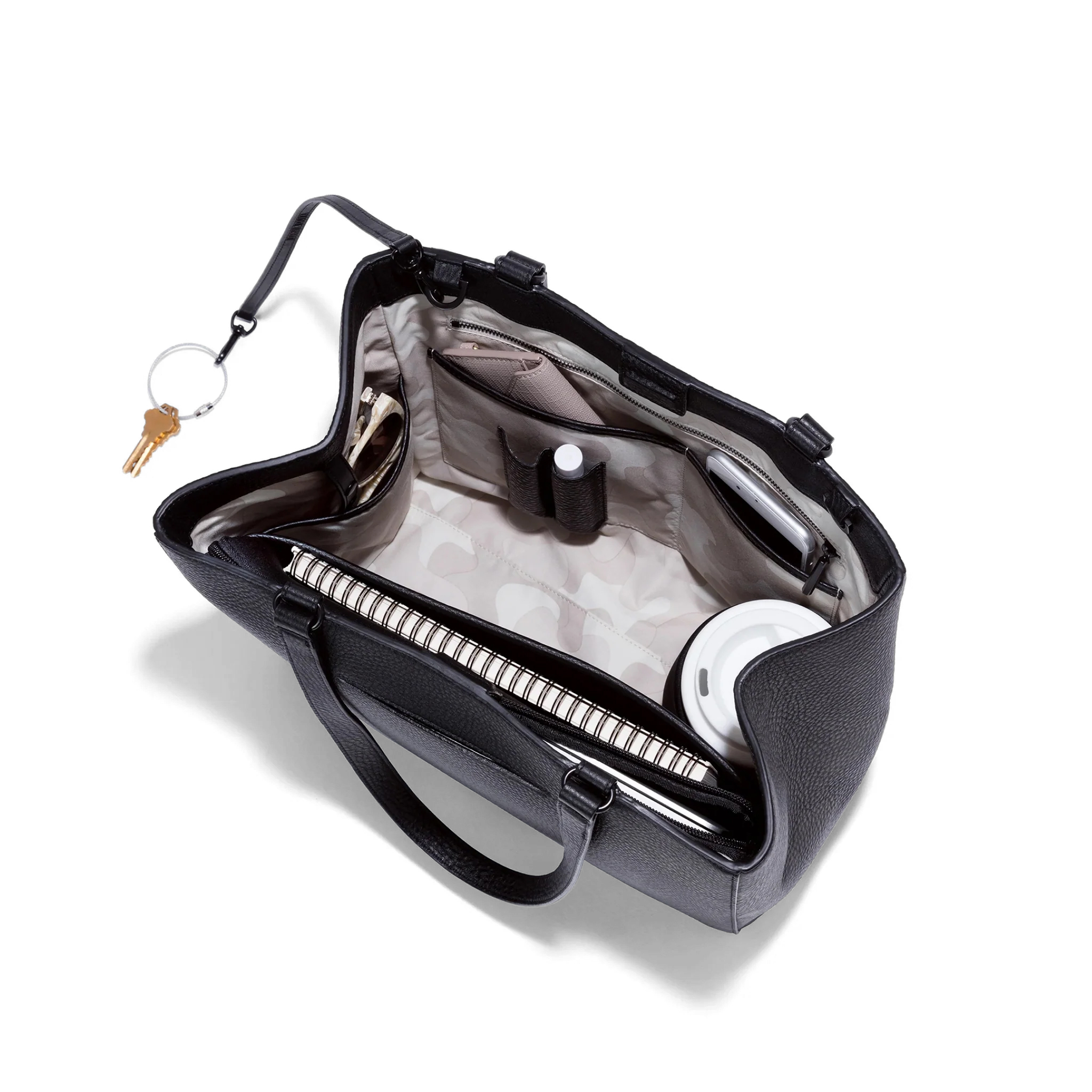 Allyn Tote in Onyx, Medium - Image 6