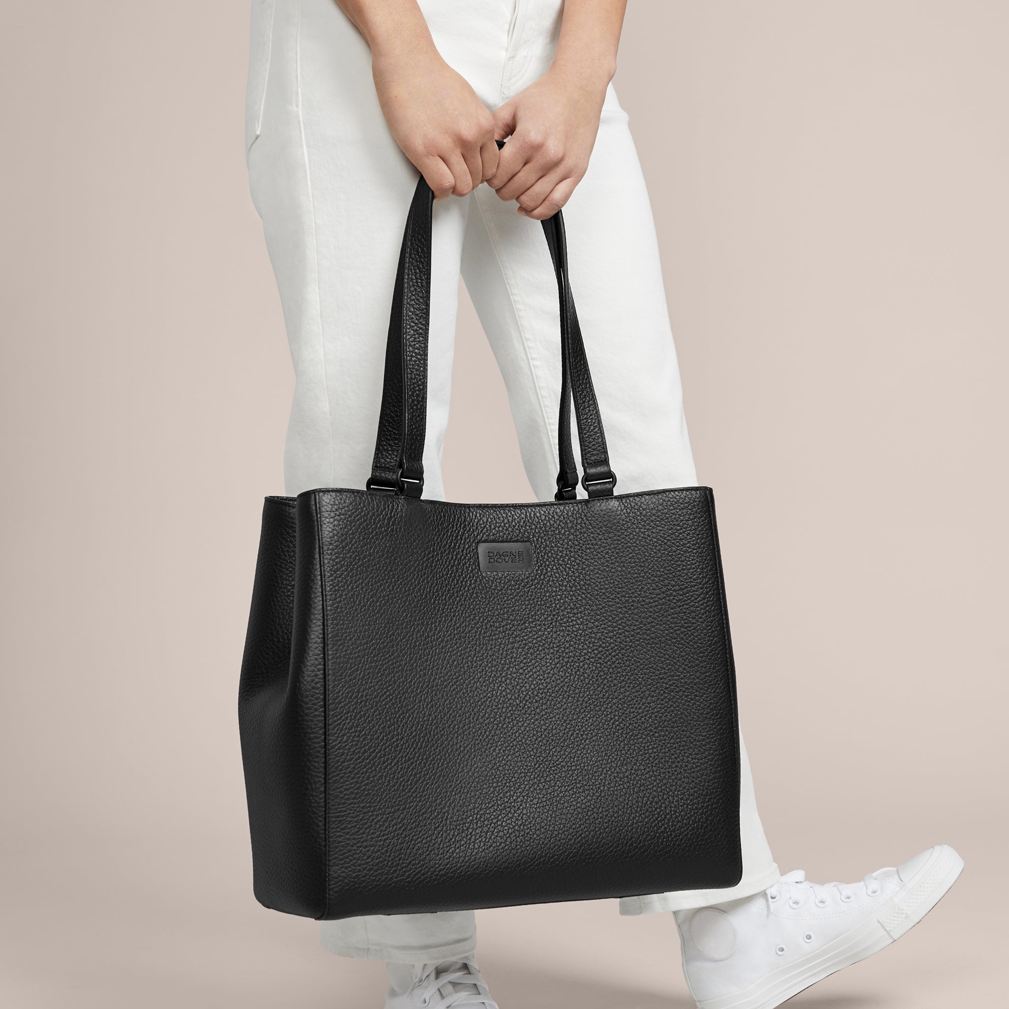 Allyn Tote in Onyx, Medium - Image 8