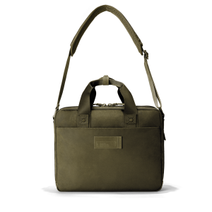 Berlin Travel Brief in Dark Moss