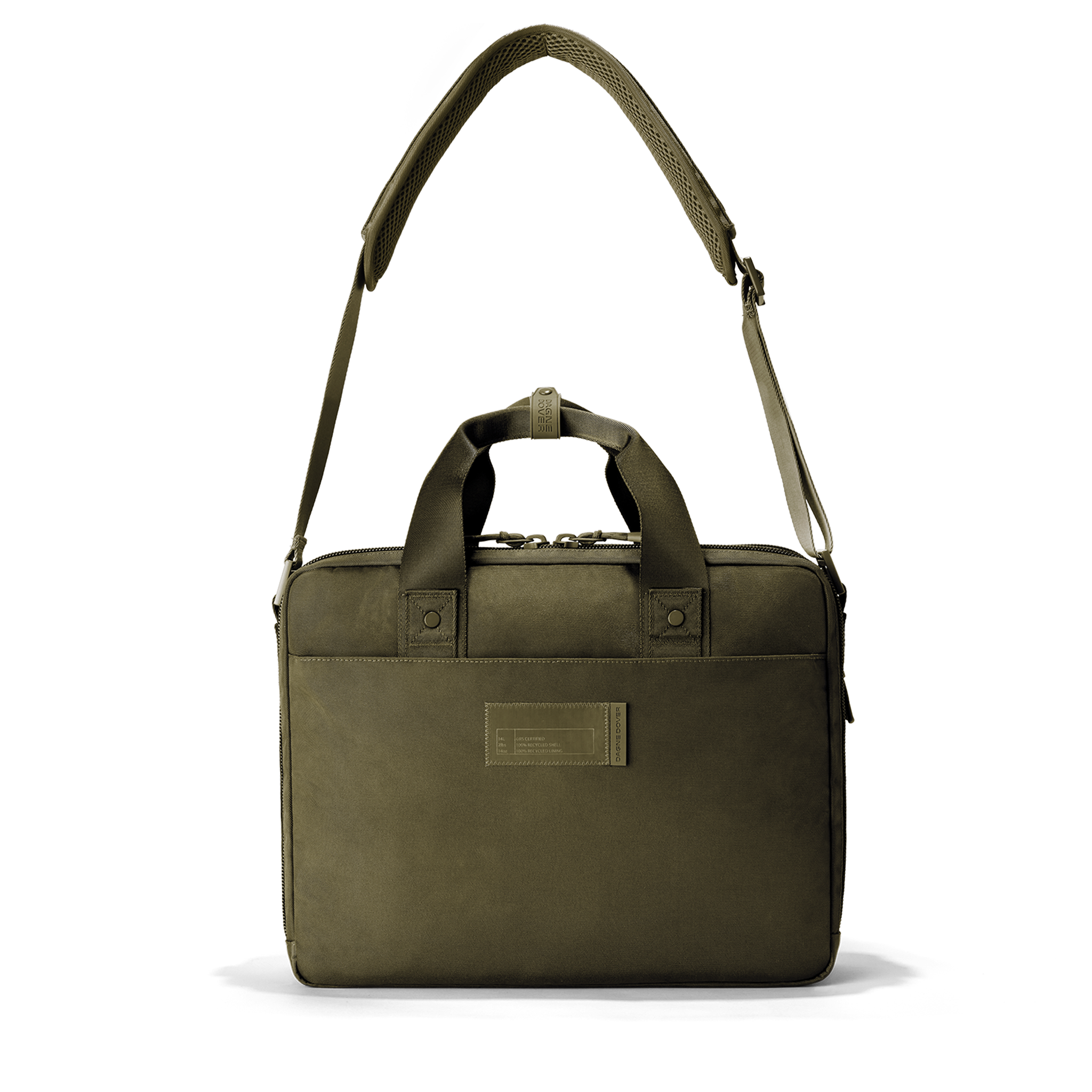 Berlin Travel Brief in Dark Moss