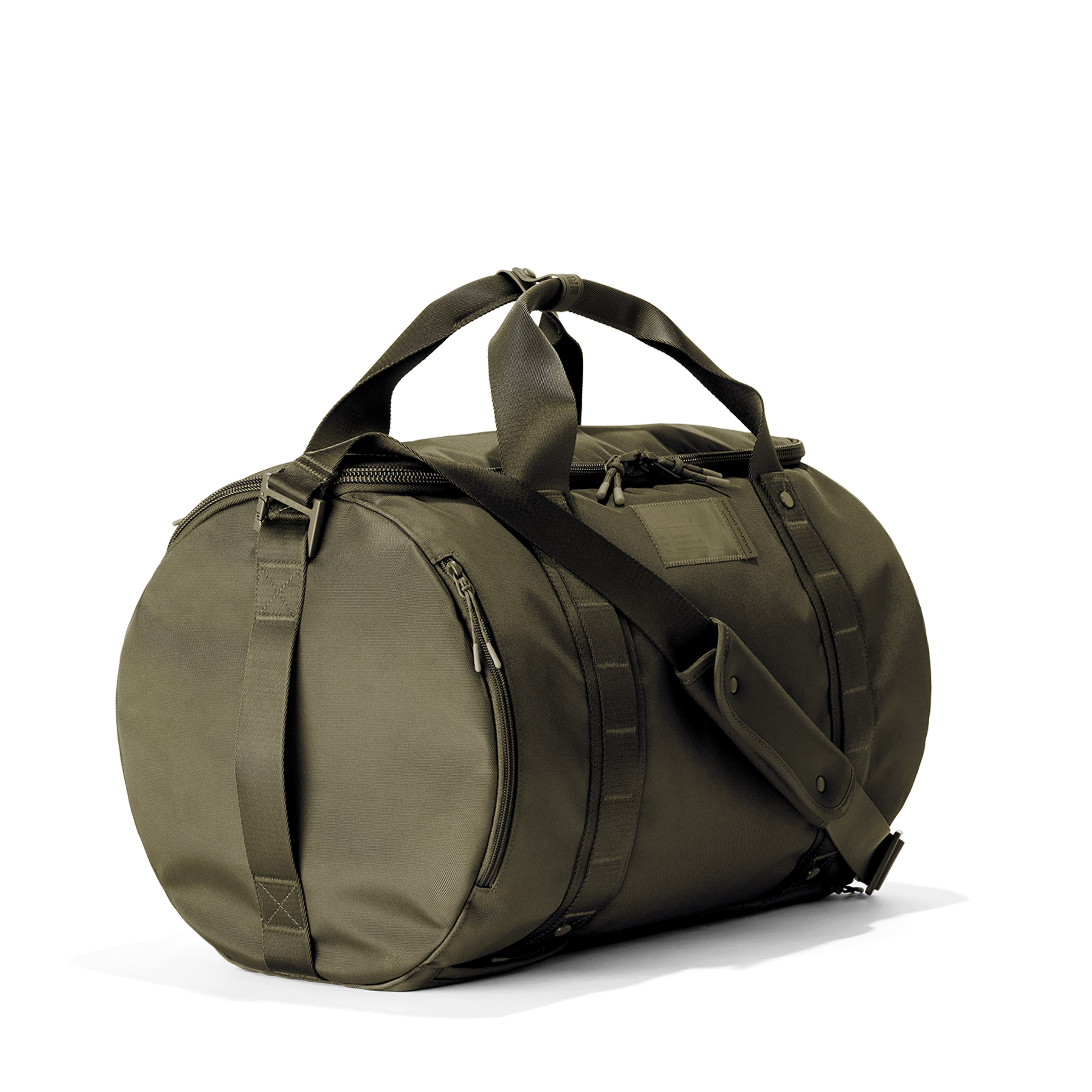 Denver Convertible Duffle in Dark Moss, Large - Image 3