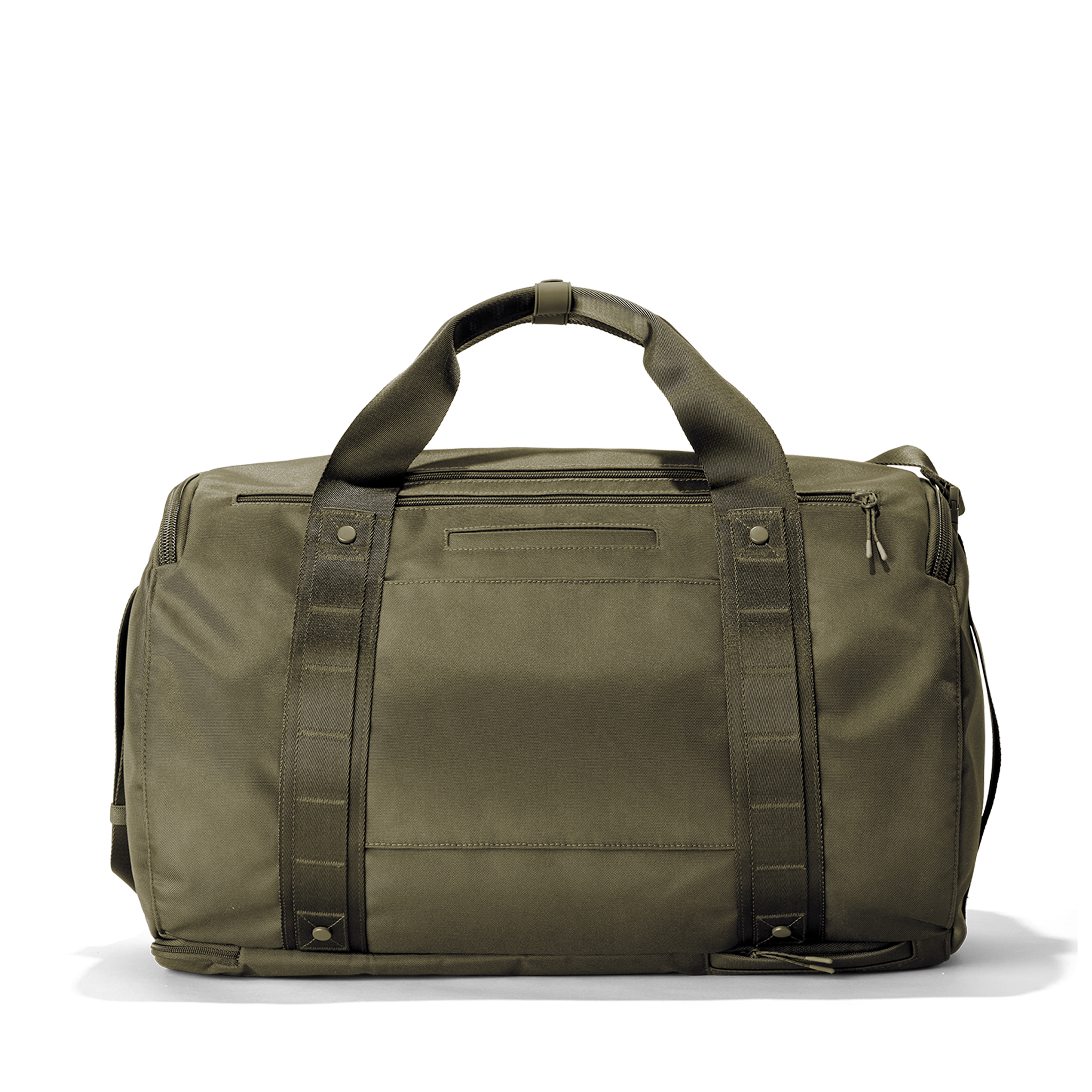 Denver Convertible Duffle in Dark Moss, Large - Image 4