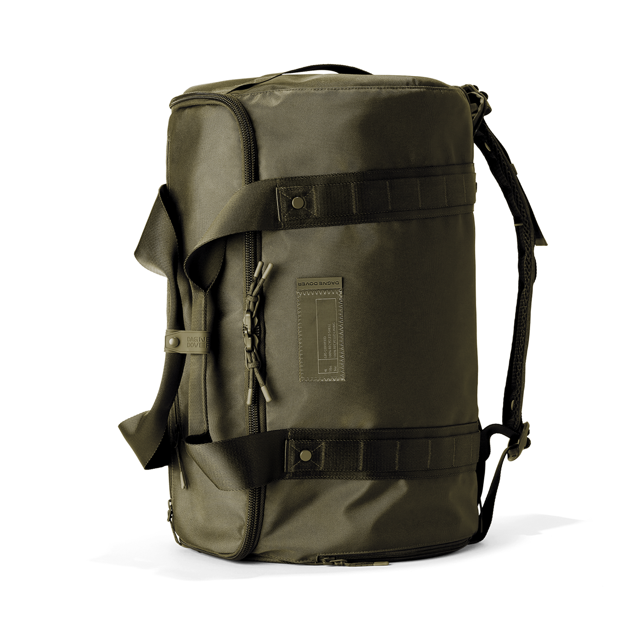 Denver Convertible Duffle in Dark Moss, Large - Image 11