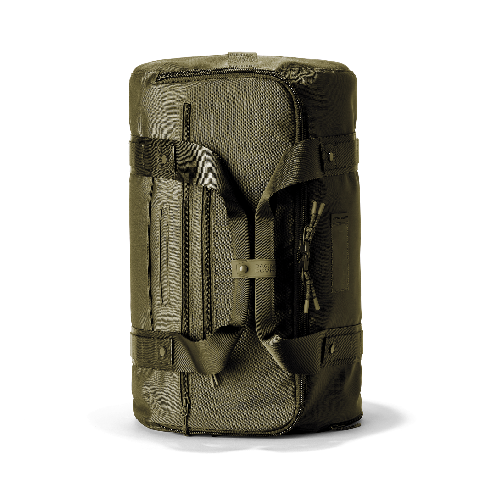 Denver Convertible Duffle in Dark Moss, Large - Image 12