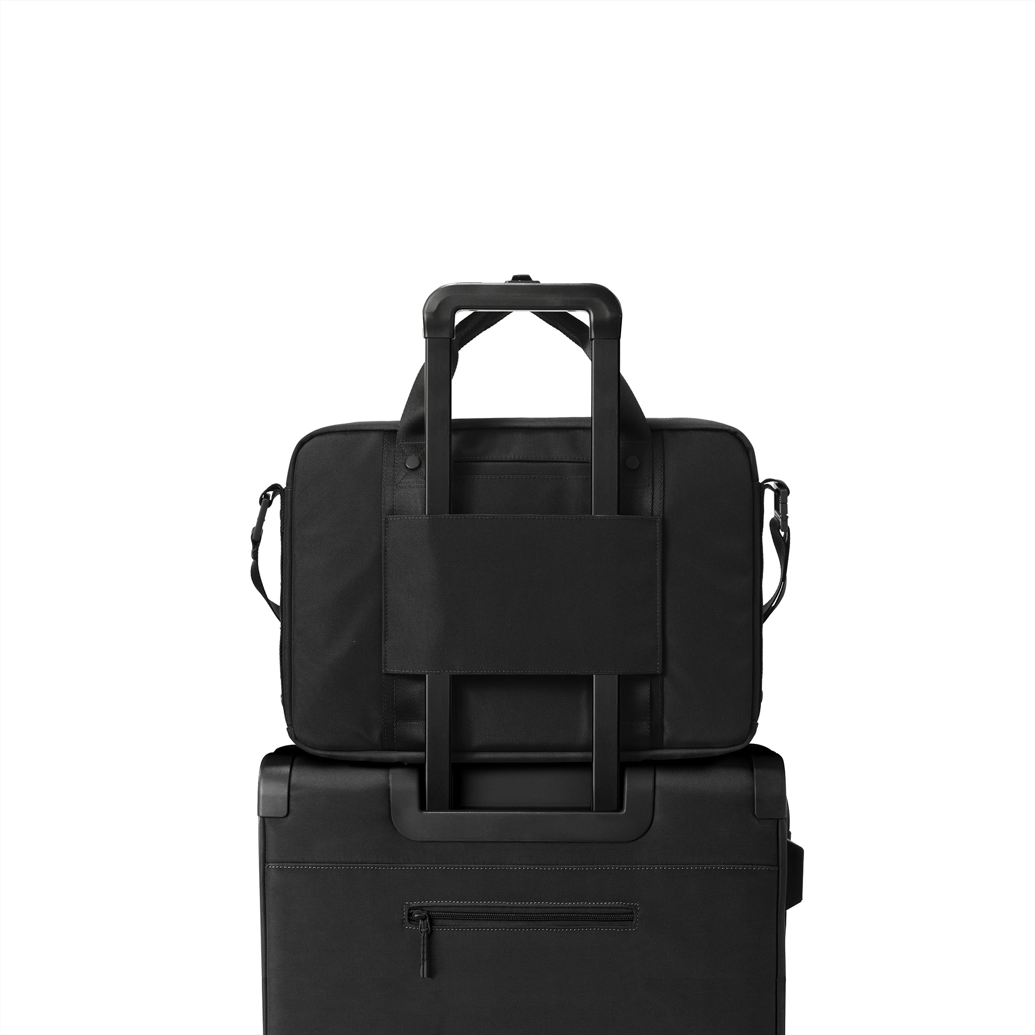 Oslo Slim Laptop Bag in Onyx - Image 11