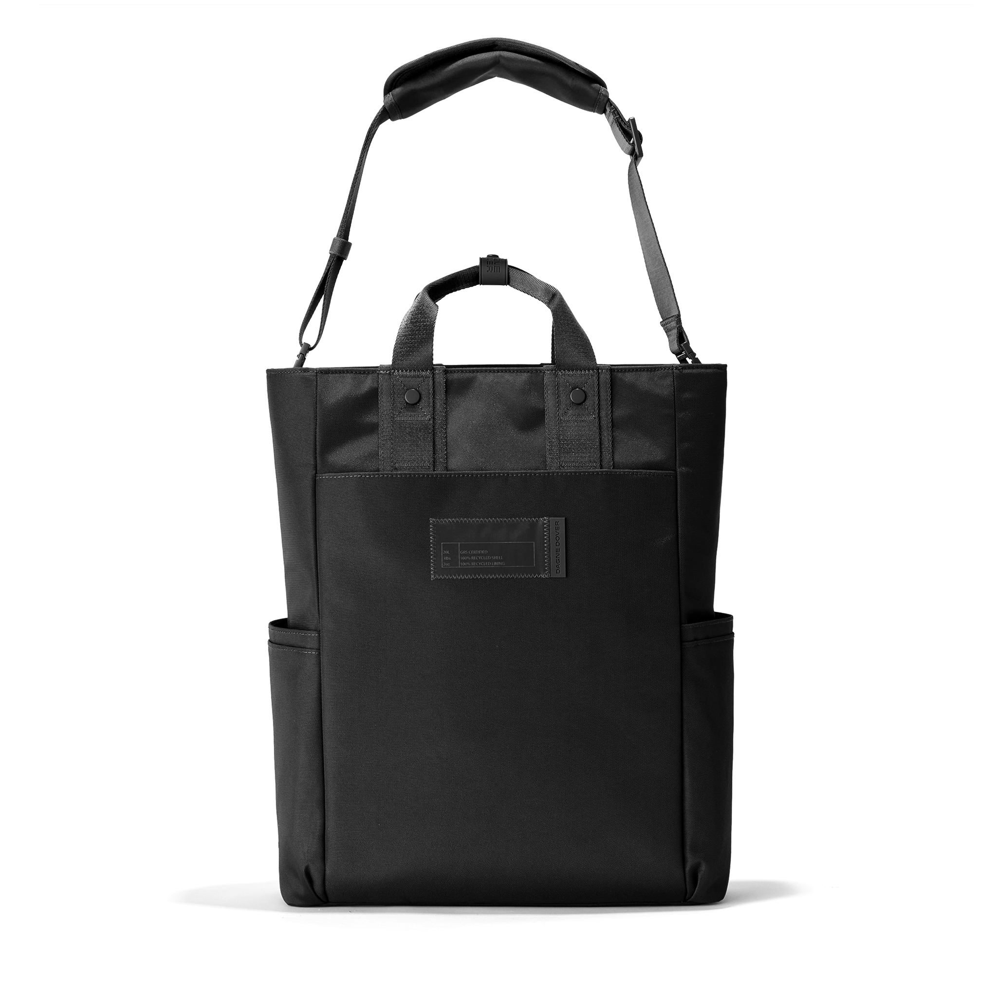 Petra Convertible Tote in Onyx - Image 6