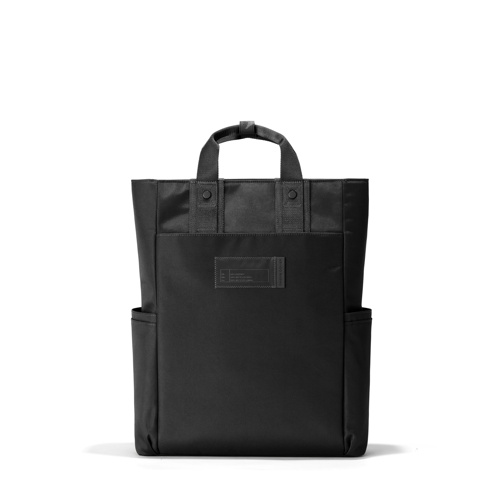 Petra Convertible Tote in Onyx