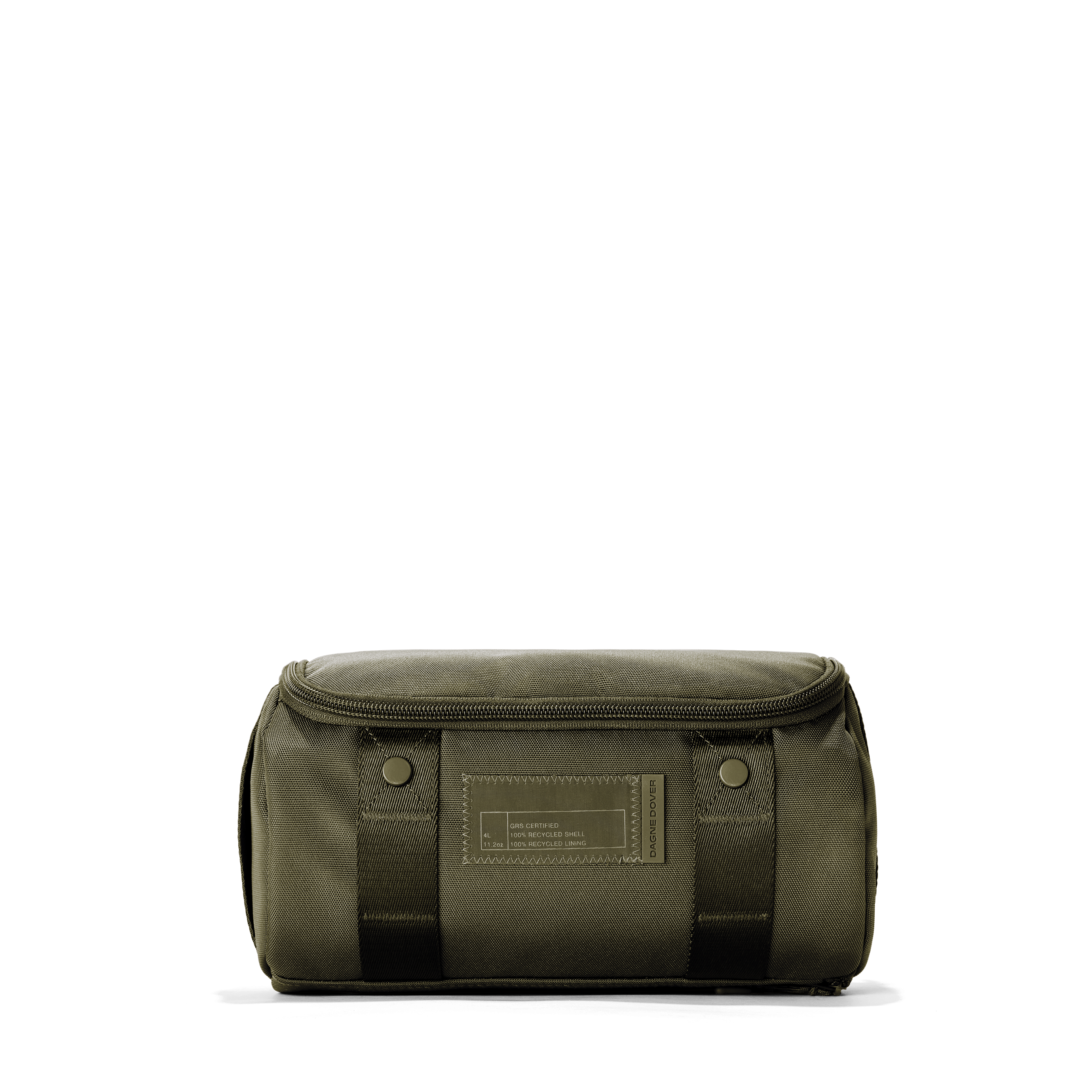 Seoul Dopp Kit in Dark Moss, Large