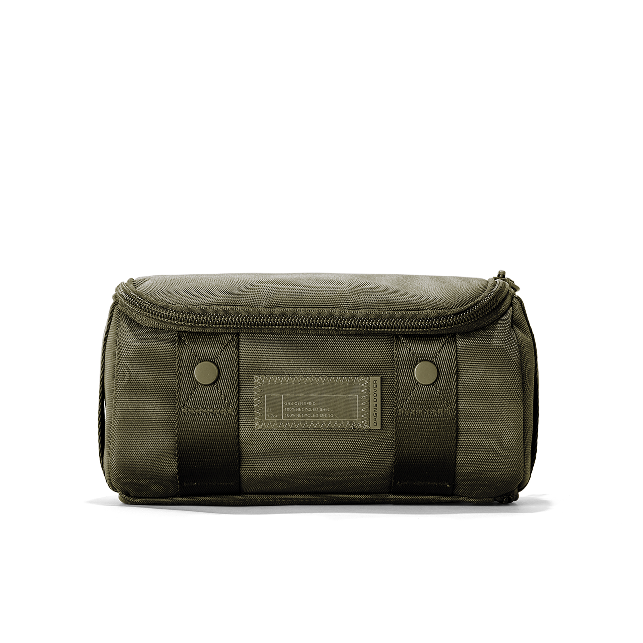 Seoul Dopp Kit in Dark Moss, Small - Image 2