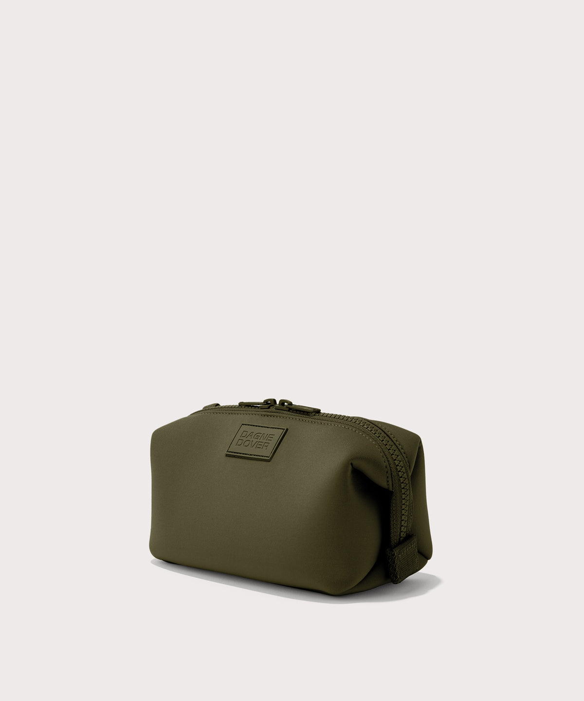 Hunter Toiletry Bag in Dark Moss, Small - Image 13