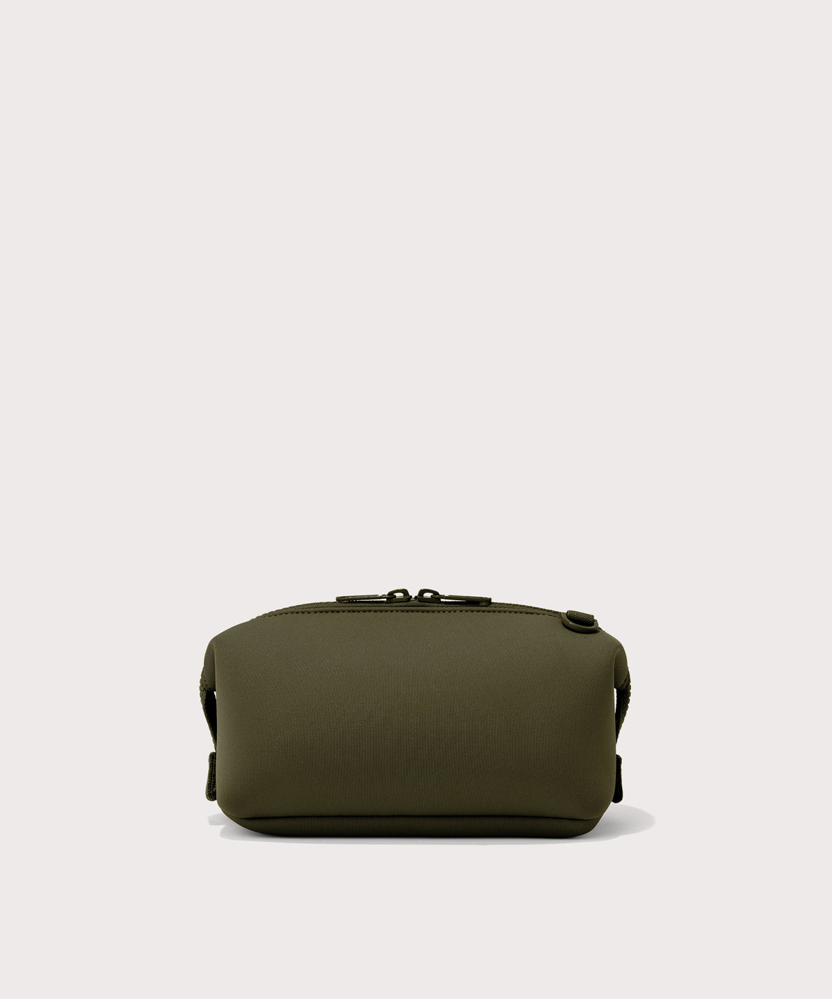 Hunter Toiletry Bag in Dark Moss, Small - Image 14