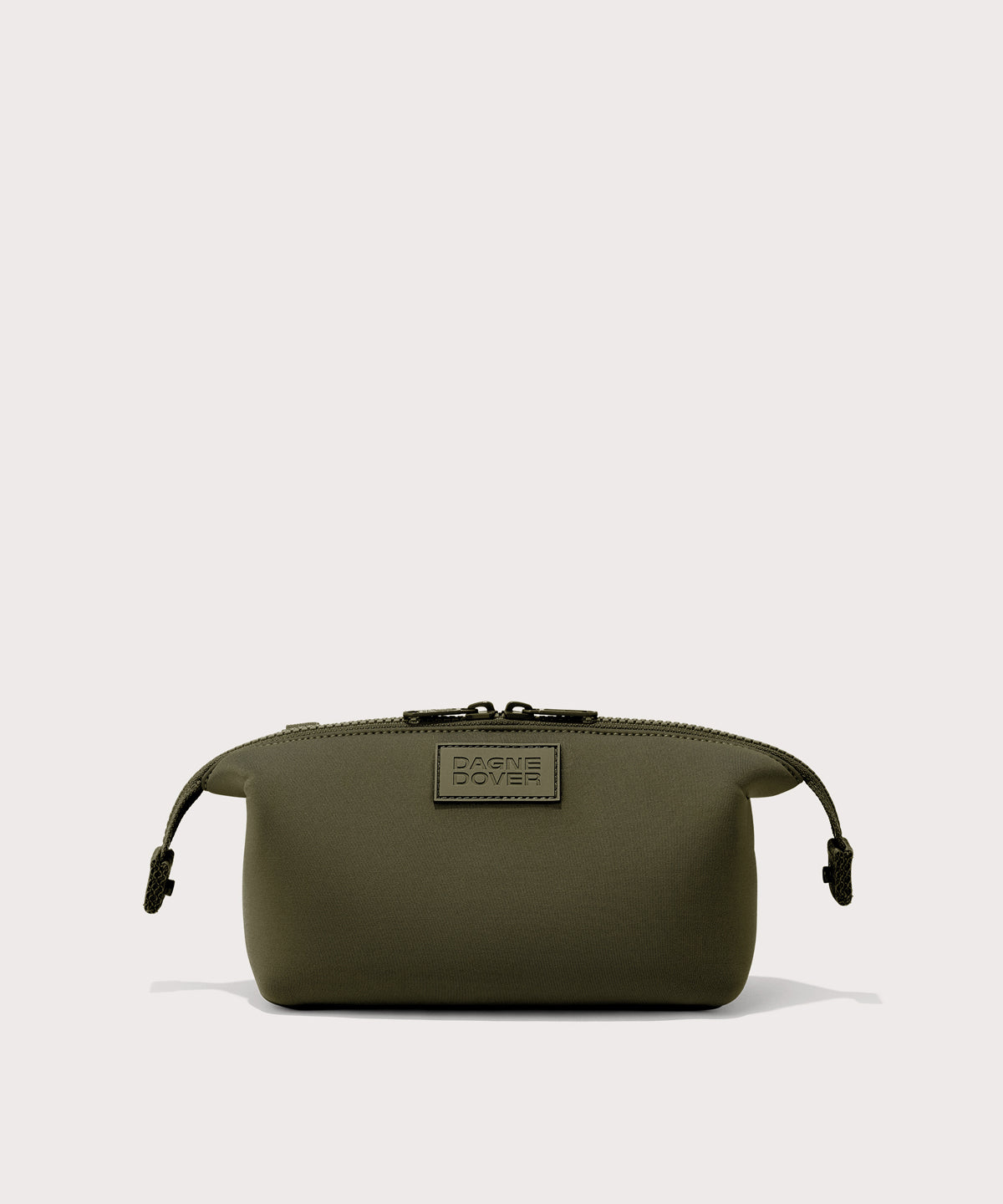Hunter Toiletry Bag in Dark Moss, Small - Image 15