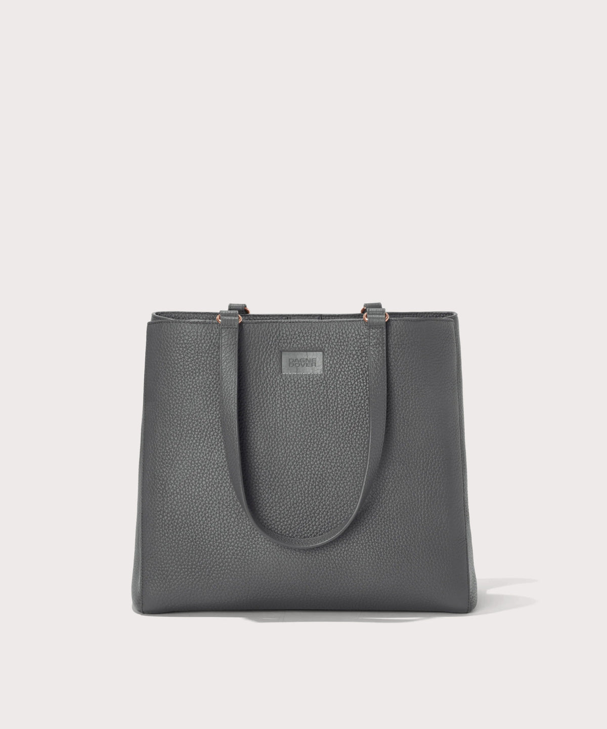 Allyn Tote in Graphite, Large - Image 12