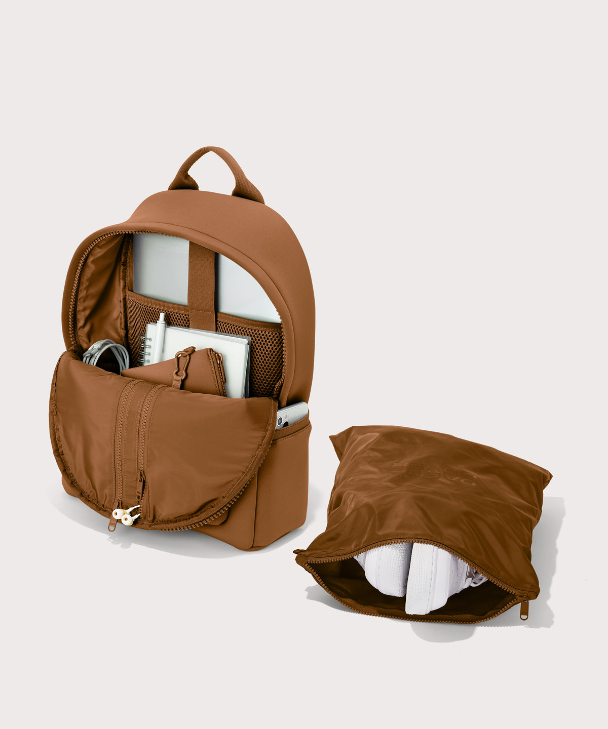 Dakota Backpack in Clove. Medium - Image 2