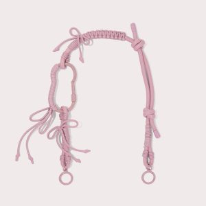 Corded Adjustable Crossbody Strap in Wild Rose