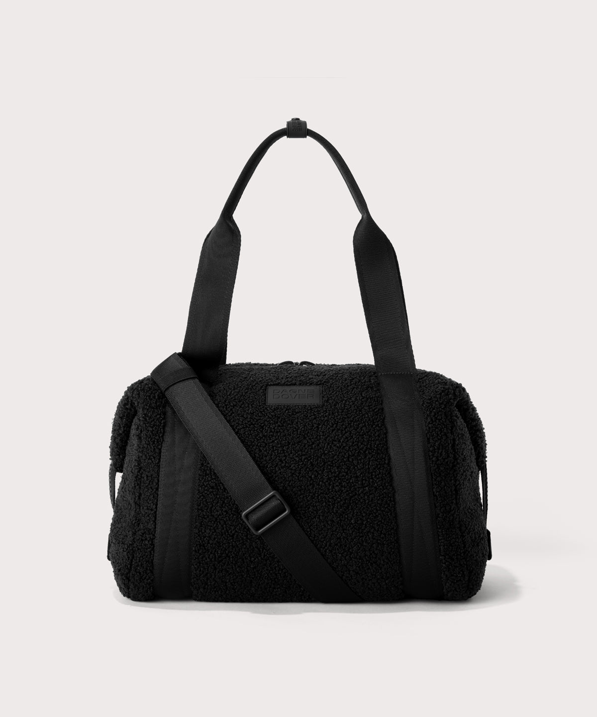 Landon Carryall in Onyx Shearling . Medium