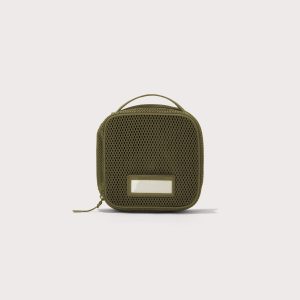 Roma Packing Cube in Dark Moss Air Mesh. Small