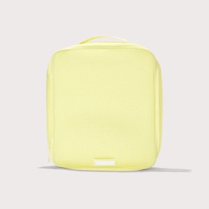 Roma Packing Cube in Citrine Air Mesh. Extra Large