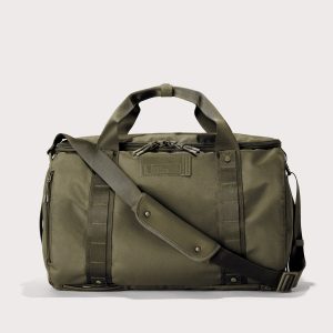 Denver Convertible Duffle in Dark Moss. Large