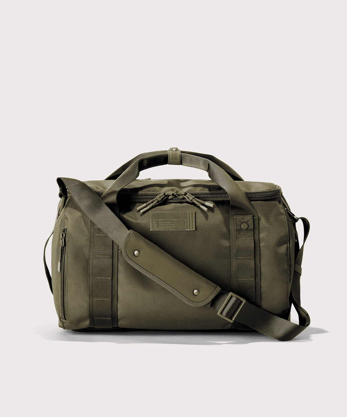 Denver Convertible Duffle in Dark Moss. Medium