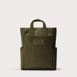 Petra Convertible Tote in Dark Moss